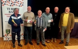 Nagrodzeni w turnieju baśki o Puchar W&oacute;jta Gminy Kijewo Kr&oacute;lewskie