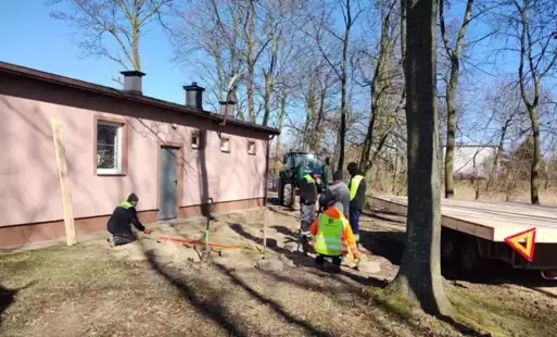 Nowy podest w Dorposzu Szlacheckim