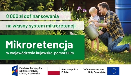 8 000 zł dofinansowania na własny system mikroretencji